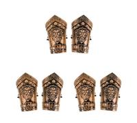 Totority 6pcs Medieval Armor Set with Shield Pirate Swords Knight Helmet for Adults Cosplay Halloween Costume Accessories