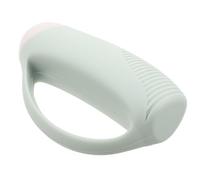 Totority Adaptive Silicone Utensil Holder with Non-Slip Grip and Anti-Tremor Support for Disabled Adults and Elderly, Light Green Tubing Designed for Spoon and Utensils, Daily Living Aid