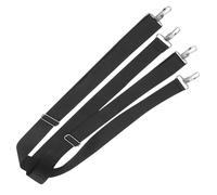 Totority Adjustable Snare Drum Shoulder Strap in Black Nylon Material for Parade and Performance, Ergonomic Drum Sling to Save Your Effort and Free Your Hands