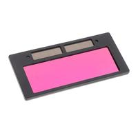 Totority Automation Filter Shade Eyes Goggles Welding Lens Auto Darkening 108x50mm Plastic Replacement Panel for Welding Helmet
