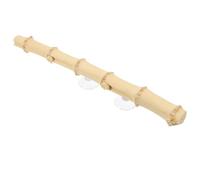 Totority Bearded Dragon Accessories Bamboo Climbing Branch Reptile Cage Decor Lizard for Small Animals with Coordination and Balance Skill Development in Khaki