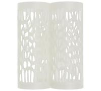 Totority Betta Fish Tunnel for Fish Tank with Hollow Design and Three-in-one Functionality White Pla Aquarium Accessories and Easy Maintenance
