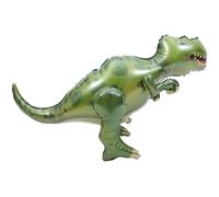 Totority Cartoon Dinosaur Foil Balloon Not Easy to Break Tyrannosaurus Shaped Lightweight Aluminium Film Balloon for Birthday Party Decorations for Cosplay Party and Festivals