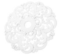 Totority Ceiling Light Medallion White Ps Material Timeless Appearance for Residential and Commercial Spaces