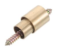 Totority Copper Walking Cane Accessories Joint Set for Elderly Crutches and Walking Sticks Lightweight Easy Installation DIY Upgrades Golden Copper Connector Parts
