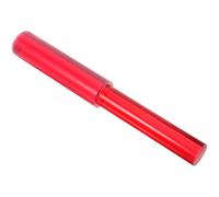 Totority Crystal Singing Bowl Mallet with Colorful O-ring, Red Acrylic Sound Stick for Tibetan Meditation and Yoga, Singing Bowl Accessory for Precise Striking and Resonant Tones