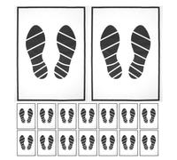 Totority Disposable Paper Car Floor Mats Easy Installation and Sturdy Paper Material 40pcs for Vehicle Interior Protection for Car Maintenance and Detailing Sessions