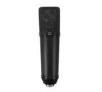 Totority DIY Condenser Microphone Tube Housing with Metal Tube Shell and Internal Suspension, Black Xlr Microphone Body for Mobile Live Streaming and Karaoke, Reduces Airflow Turbulence