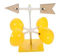 Totority DIY Wind Vane Anemometer Model, Plastic Weather Station Science Kit for Kids and Students, Stem Experiment Tool for School Classroom Projects, Science Fairs, Or Backyard Observation