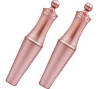 Totority Eyeliner and Magnetic 2pcs 4ml Long-lasting Pink Liquid Waterproof Eye Liner Tool with Titanium Oxide Pigment for Women Party Makeup Halloween Looks