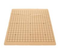 Totority Foldable Dual-sided Chessboard Pu Mat for Beginners Students Reusable Easy to Carry Versatile Design Suitable for Chess Game and On-the-go Gaming