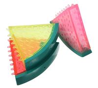Totority Freezable Dog Teething Material 3pcs for Puppies, Fruit Shaped Watermelon Design Chew to Control Destructive on Days