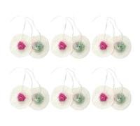 Totority Gas Lantern Mantles Lightweight Rayon Material 12pcs Replacement Easy to Install for Gas Lamps and Kerosene Lamps for Outdoor Activities and Camping Accessories