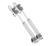 Totority Gas Strut Vertical Closing Gas 2pcs with Hydraulic Lift for Cabinet Doors and Telescopic Support Rod, Safe and Secure Spring Mechanism and Furniture Door Lift for Kitchen Cabinets
