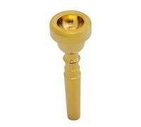 Totority Golden Copper Trumpet Mouthpiece Replacement for Beginners and Professional Players, Practical and Elegant Music Instrument Accessory for Outdoor Dinners and Family Gatherings