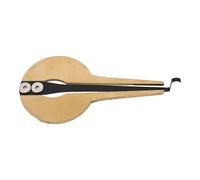 Totority Golden Metal Jaw Harp Musical Instrument for Teaching and Performances Color with Pure Authentic Sound, Circular Shape, Elegant Style Color for Beginners and Music Enthusiasts