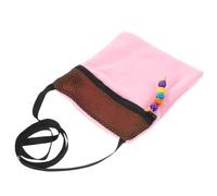 Totority Hamster Carrier Sugar Glider Pouch Sturdy Breathable Cotton Mesh Design Adjustable Shoulder Straps Portable Travel Bag for Pets and Hedgehogs for Picnic and Outdoor Use by Pet