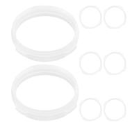 Totority Hamster Tunnel Connectors 8Pcs Flexible Plastic Rings for DIY Small Animal Cage Extension and Tunnel Replacement