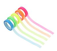Totority Highlighter Tape Rolls with Lightweight Design Waterproof Pet Material 5 Rolls Convenient to Use Annotating Tabs to Help Stay Focused for Reading and School Use