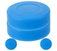 Totority Ice Hockey Pucks with Quick Passing Feature 4pcs Pvc Lightweight Design for Training and Roller Hockey for Game and Practice