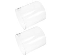 Totority Lantern, Replacement 2pcs Cylinder Propane for Globe Glass Material 4.65x4.33 Inch Size, Easy Installation and Gas Lamps for Outdoor Workspaces and Hiking