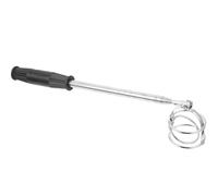 Totority Lightweight Portable Stainless Steel Golf Ball Retriever with 8-section Telescopic Shaft and Locking Scoop, Convenient Picker for Golfing Balls the Course