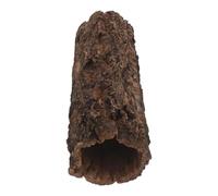 Totority Lizard Hide Log Hollow Wood Shelter for Crested Geckos and Bearded Dragons, Easy Maintenance Reptile Cave Hideout for Terrarium Decoration, Enhanced Privacy Habitat Accessory