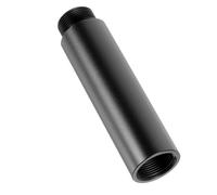 Totority Microphone Stand Extender Tube 5/8 Inch Black Aluminium Alloy with Metal Adapter, Portable and Sturdy Structure for Professional Microphone Extension