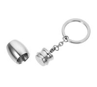 Totority Mini Urn Container Animal Urn Key Chain Easy to Carry Container Holder Metal Simple Style for Carrying in Pockets Purse Or Handbags for Those Who Have Lost Their Pets