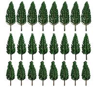 Totority Miniature Model Trees Landscape Tree Ornaments for Model Railway Scenery Train Layouts Diy Craft and Table Decor Realistic Fake Trees for Architecture Models and Mini Landscapes