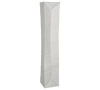 Totority Modern Paper Floor Lamp Shade Replacement Cover, Foldable Standing Lamp Shade Iron Frame, Soft Light Diffuser for Living Room, Bedroom and Home Lighting Accessory