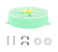 Totority Parrot Foraging Ball Food Box with Compartments Easy to Disassemble and Supports Long Time Use Can Be Fixed on The Bird Cage Random Random Color