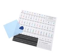 Totority Piano Keyboard Stickers 88 Keys Removable Note Labels Colorful Music Guide for Beginners Suitable for Electronic and Acoustic Keyboards