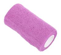 Totority Portable Elastic Horse Leg Wrap, Self- Breathable Non-woven Fabric, Compact Multi-function Horse Leg Protection for Veterinary and Riding Use, 1 Roll Purple