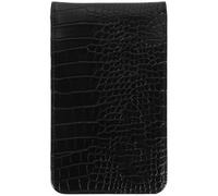 Totority Portable Golf Scorebook with Black Pu Leather Cover Score Keeping Notebook for Outdoor Golf Games for Men and Women