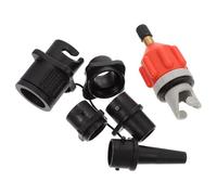 Totority Pump Adapter Inflatable Boat Air Valve Converter with Rubber and Plastic Construction Air Nozzle Adapter Easy to Carry for Sup Paddle Board and Kayak for Boating Accessories