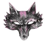 Totority Realistic Design Easy Pu Material Store to Lightweight 3d Animal Fox Mask for Halloween and Carnival Masquerade Balls and Party Cosplay