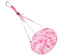 Totority Reptile Hammock Bed for Bearded Dragons and Lizards, Hanging Summer Pet Accessory with Pink Gradient Fabric, Soft Lizard Sleeping Swing for Small Reptile Habitat