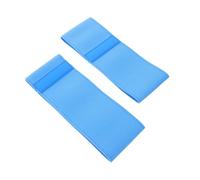 Totority Roller Skate Shoe Covers Roller Skate Covers with Elastic Strap Band Polyester Cotton Anti-friction Scratch-resistant Sleeve Blue M 34-38 for Skating Shoes Practice Sessions