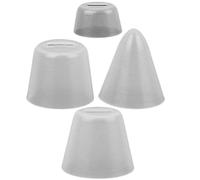 Totority Silicone Flute Protective Sleeves Set for 12 6-hole Ocarinas, Mouthpiece Caps with Storage Case, Flute Practice Accessories for Beginners, Anti-collision Wind Instrument Covers