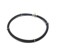 Totority Stainless Steel Nano Bubble Air Diffuser for Fish Tanks and Plants, Black round Aquarium Air Stone with Even Oxygen Distribution and Easy Maintenance, for Indoor Aquariums