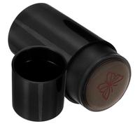 Totority Stamp Reusable Adults for Won't Students and Smudge Fade, or Creative Golf Ball Initial with Stamper Tool Multi-functional Black Plastic Golf Ball Mark the Course