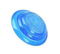 Totority Sturdy Blue Tpr Dog Disc for Large Dogs Bite-resistant and Washable Flying Disc for Outdoor Training and Play