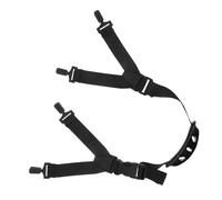 Totority Universal Helmet Chin Strap with Chin Cup for Construction Workers Made of Sturdy Nylon and Rubber Reduces Neck Strain and Provides Multiprotection for Use on Rural Roads