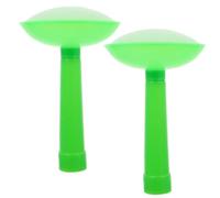 Totority Watering Can Sprinkler Head 2pcs with Detachable Long Spout PE Material Bottle Watering Cap Nozzle for Bonsai and Gardening
