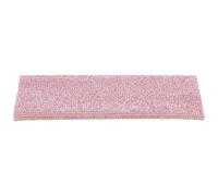 Totority Wireless Microphone Rhinestone Sleeve Pink Bling Mic Protective Cover Sparkling Handle for Singers Karaoke Stage Performance