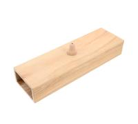 Totority Wooden Tuning Fork Resonator Box Compact and Portable Sound Amplifier with Anti-Slip Base Enhances Overtones for Teaching and Classroom Demonstration for Sound Healing