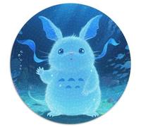 Totoro Jigsaw Puzzles Puzzles for Adults Kids. 1000 Pieces Pet Whimsical Challenge Toy Educational Games Home Decoration for Educational Games Gifts 1000pcs (67.5x67.5cm)