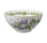 Totoro Sitting on Leaves Noritake X Studio Ghibli Neighbor Totoro Japanese rice bowl (Japan Import))