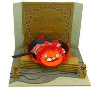 Totoro Studio Ghibli Mini Howl's Moving Castle Mosquitoes Lucifer and the Bacon and Eggs Paper Craft Figure